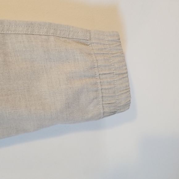 RW&Co size 30 light grey brushed dressy jogger pants - Picture 2 of 6